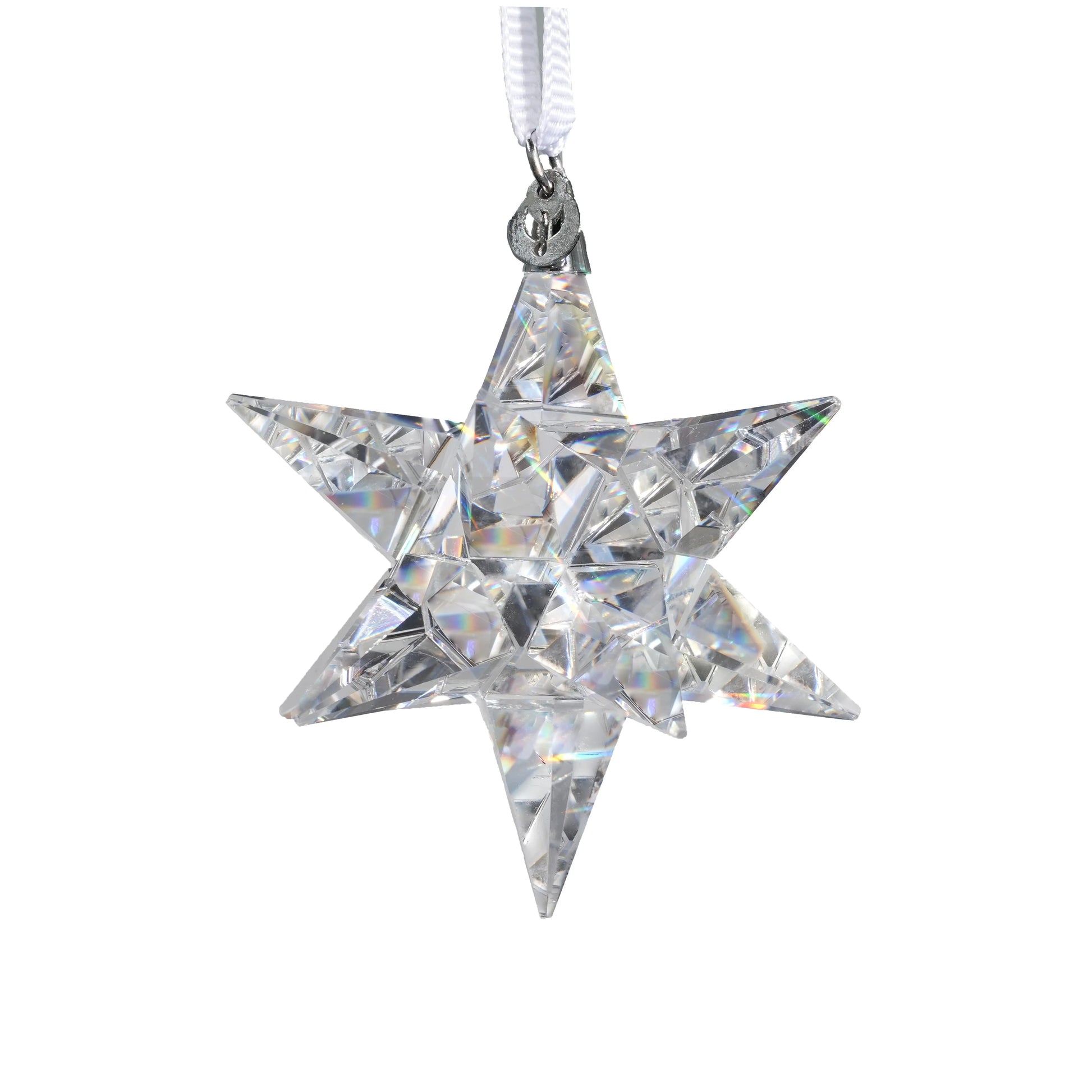 Sunbeam Delights Hanging Star – Transparent- Elegant Transparent Lantern for Stunning Décor